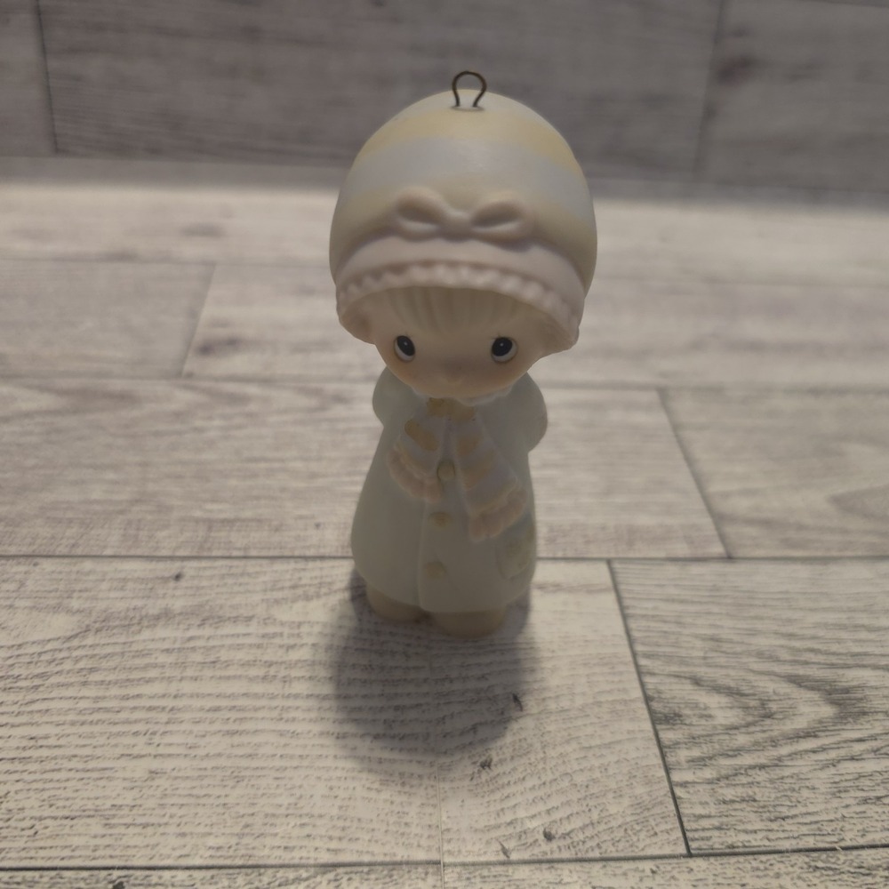 Precious Moments Ornament 1984. May God Bless You With A Perfect Holiday Season